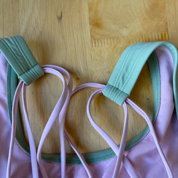 Adidas One Piece Swimsuit With Strappy Back (XL) - Picture 3 of 7